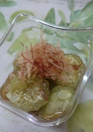☆副菜に☆へちまのめんつゆおひたし-レシピのメイン写真