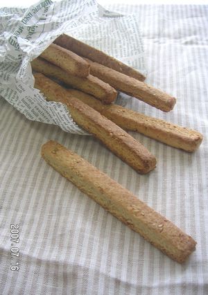 ヘルシー☆おから☆スティッククッキー-レシピのメイン写真