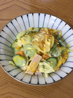 かぼちゃのサラダ-レシピのメイン写真