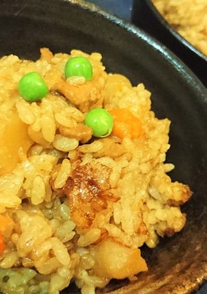 リメイク★カレー⇒【カレー炊き込みご飯】-レシピのメイン写真