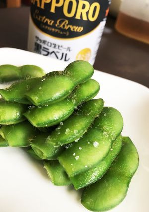 枝豆ツムツム　お家居酒屋　おつまみ-レシピのメイン写真