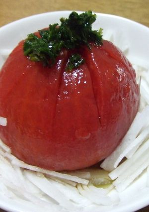 丸ごと☆トマトサラダ-レシピのメイン写真