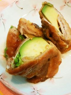 アボカドの豚肉巻き-レシピのメイン写真