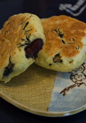 ホットケーキミックスで☆ひじき豆パン♪-レシピのメイン写真