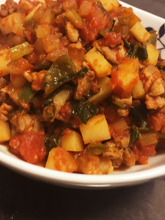 豚肉とジャガイモの野菜どっさりトマト煮-レシピのメイン写真