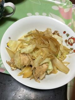 【簡単】野菜炒め (塩)-レシピのメイン写真