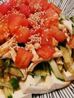 てんこ盛り♪スタミナ冷奴-レシピのメイン写真