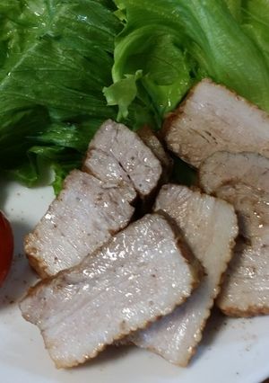 豚ブロックの梅紅茶煮-レシピのメイン写真