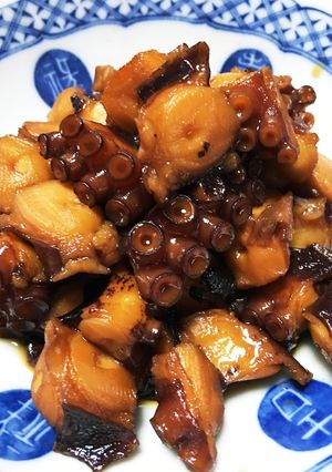 タコの甘辛煮【男のタコ料理】-レシピのメイン写真