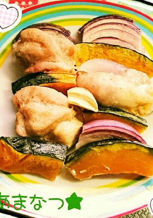 切って焼くだけ！鶏と野菜のオーブン焼き♪-レシピのメイン写真