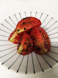 トマトの胡麻和え-レシピのメイン写真