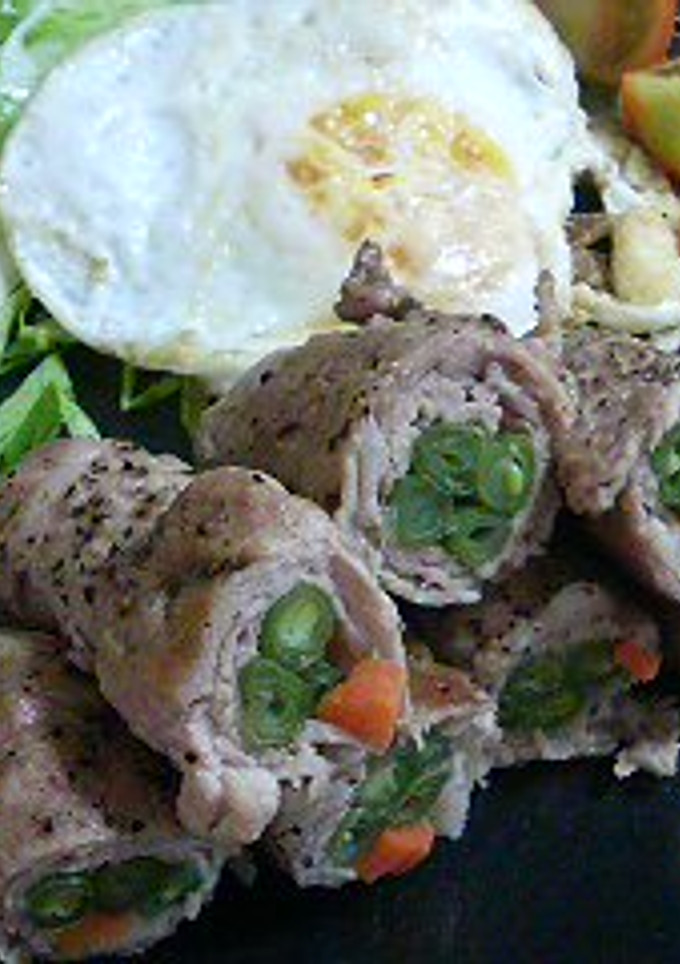簡単☆いんげん肉巻き-レシピのメイン写真
