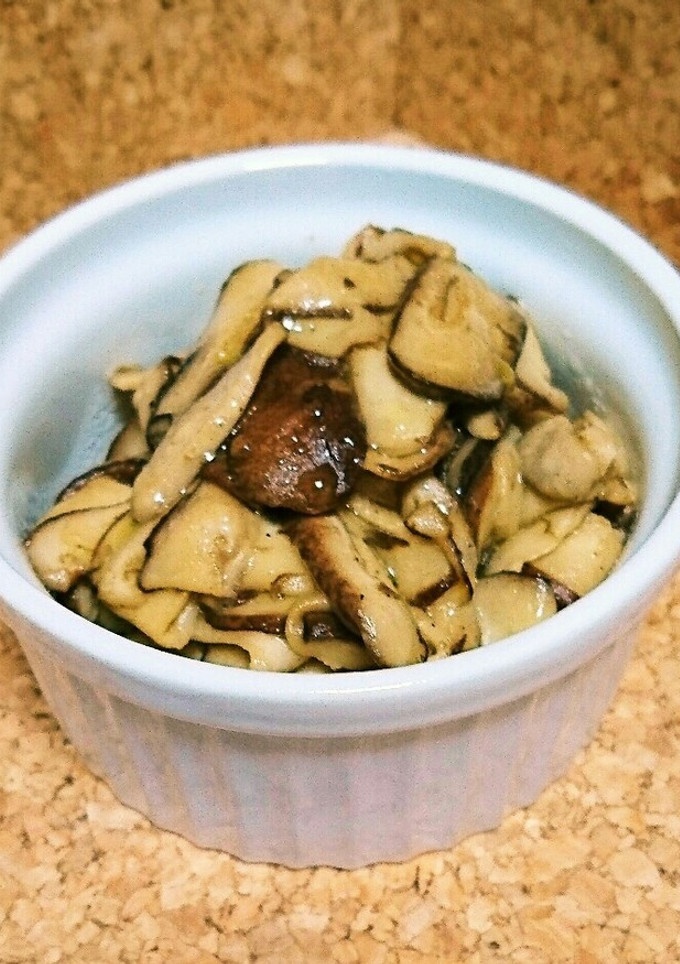 しいたけのしょうゆバター炒め-レシピのメイン写真
