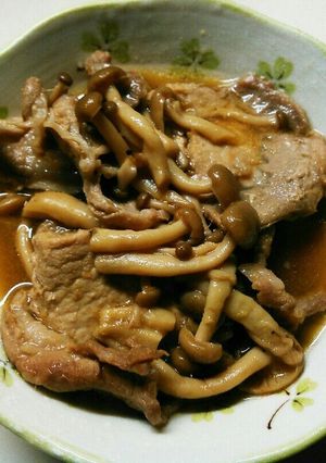 豚肉としめじのさっぱり煮-レシピのメイン写真