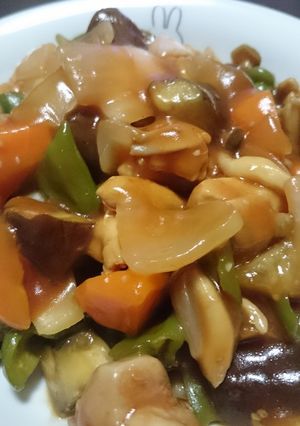 簡単！ﾓﾘﾓﾘ。鶏の甘酢あんかけ(甘口)-レシピのメイン写真