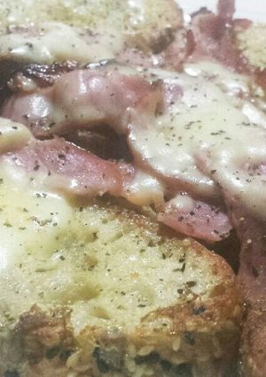 カルボナーラなフレンチトースト-レシピのメイン写真