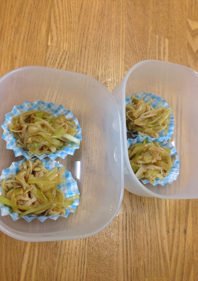 えのきと長ねぎのめんつゆ煮-レシピのメイン写真