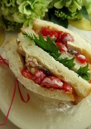 プチトマトのマヨデリサンド-レシピのメイン写真