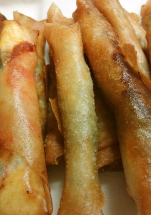 アボカドと蟹のステイック春巻き-レシピのメイン写真