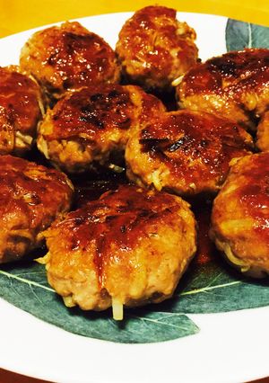 簡単！もやし入りつくねの照り焼き-レシピのメイン写真