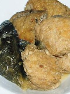 がんも・つくね・ナスの煮物-レシピのメイン写真