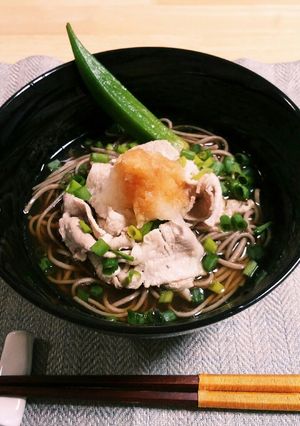 豚しゃぶねぎ蕎麦☆-レシピのメイン写真