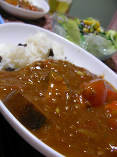 【男の料理】茄子とトマトのカレー-レシピのメイン写真