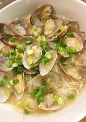 あさりのさっぱりにゅうめん♪-レシピのメイン写真