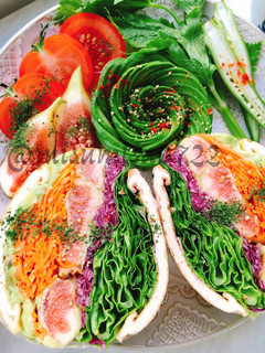 イチジク肉巻油揚げわんぱくサンド(動画有-レシピのメイン写真