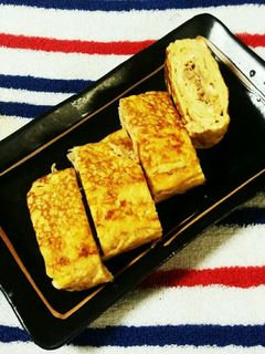 ツナ入りだし巻き卵-レシピのメイン写真