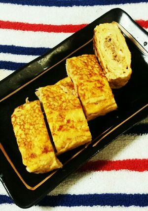 ツナ入りだし巻き卵-レシピのメイン写真