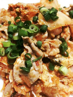 簡単♪ご飯におつまみに♪豚キムチ-レシピのメイン写真