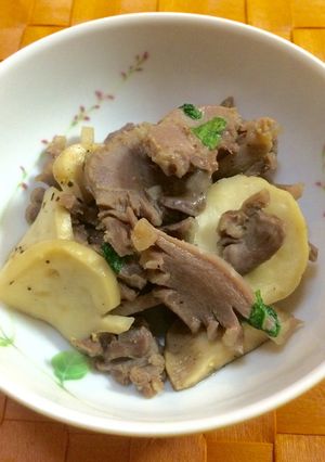 砂肝とエリンギのバジル炒め-レシピのメイン写真