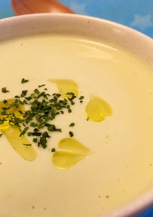 美肌♡美髪に♡アボカドの冷製お豆腐スープ-レシピのメイン写真