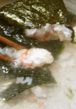 最速のおにぎりでお茶漬け-レシピのメイン写真