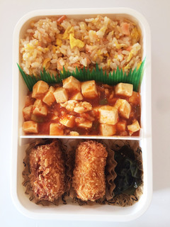 毎日男弁当⁂鮭チャーハン中華弁当-レシピのメイン写真