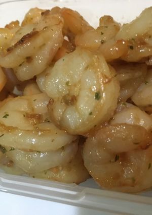 小エビのガーリックバター焼き-レシピのメイン写真