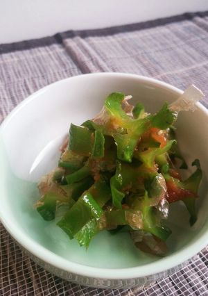 四角豆の*梅和え-レシピのメイン写真
