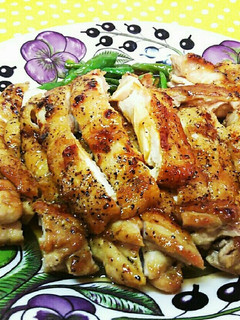 鶏肉の黒胡椒照り焼き-レシピのメイン写真