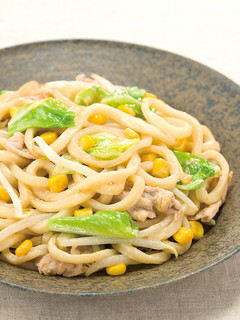 みそバターの焼きうどん-レシピのメイン写真