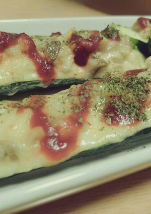 ズッキーニとシーチキン♡-レシピのメイン写真