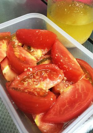 トマトのシンプルなマリネ-レシピのメイン写真