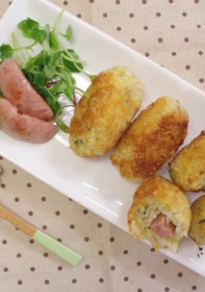 【♥お子様♡】ご飯でホットドックが!-レシピのメイン写真
