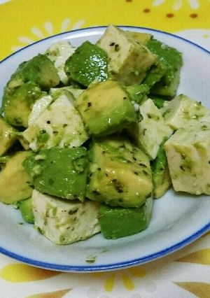 アボカドの豆腐サラダ-レシピのメイン写真
