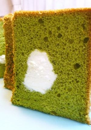 びっくり!シフォンケーキ ~抹茶~-レシピのメイン写真