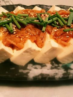 なめ茸冷奴-レシピのメイン写真