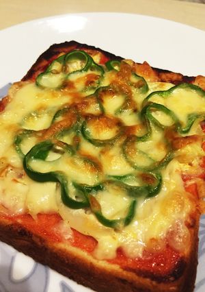朝食にぴったり◎ピザ風トースト♡-レシピのメイン写真