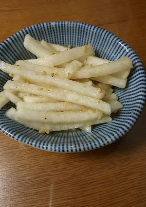 簡単♪大根ナムル 常備菜にも-レシピのメイン写真