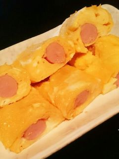 簡単!ウインナーin卵焼き☆-レシピのメイン写真