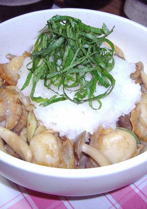 ホタテのバター醤油■大根おろし＆大葉のせ-レシピのメイン写真